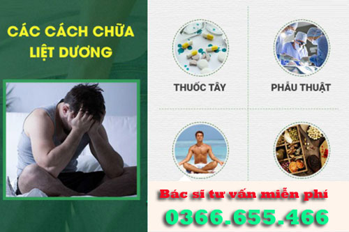 Cách chữa liệt dương hiệu quả tại nhà
