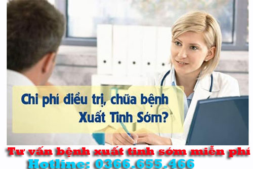 Chi phí chữa xuất tinh sớm hết bao nhiêu tiền