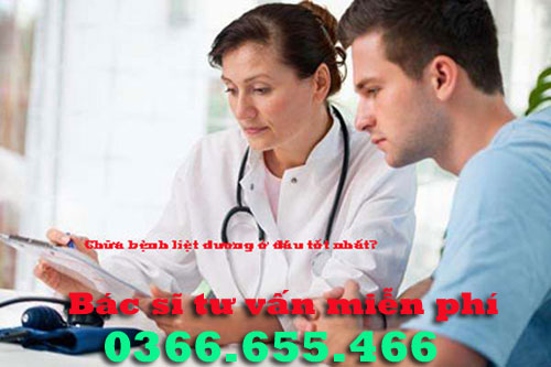Chữa bệnh liệt dương ở đâu tốt nhất