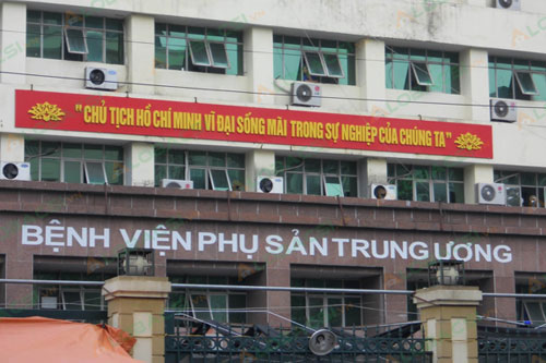 Bệnh viện Phụ sản Trung ương địa chỉ thai ở Hà Nội
